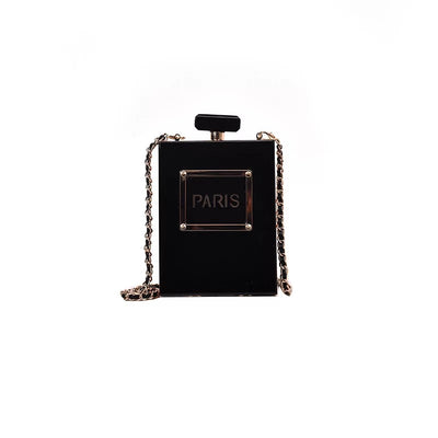 Paris Perfume Acrylic Clutch Bag - Shop Kpellé