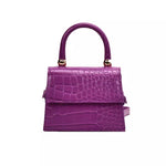 Mini Croc Satchel Handbag - Shop Kpellé