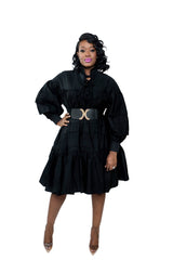 Ruffle Tiered Midi Dress - Shop Kpellé