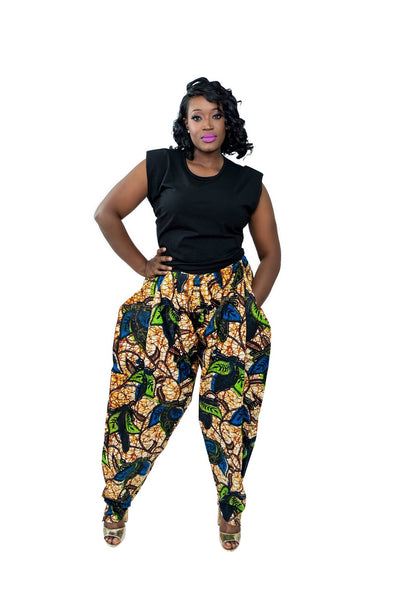 African Print Pants - Shop Kpellé