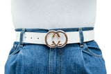 Double Circle Buckle Belt - Shop Kpellé