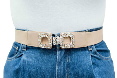 Rhinestone Encrusted Belt - Shop Kpellé