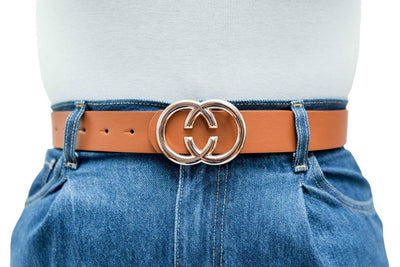 Double Circle Buckle Belt - Shop Kpellé